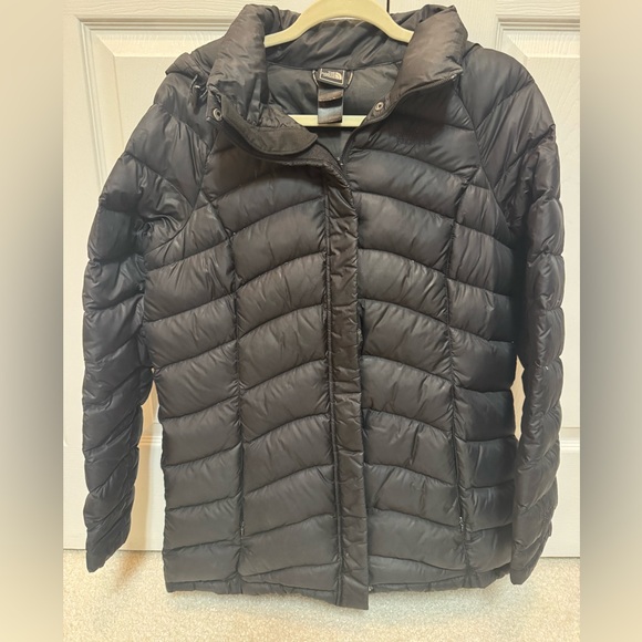 The North Face Mid length puffer jacket